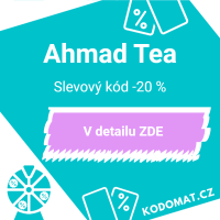 Ahmad Tea sleva: Slevový kód -20 % - Náhled slevového kódu