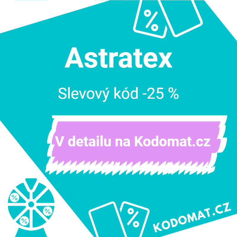 Astratex sleva od Vlaďky: Slevový kód -25 %