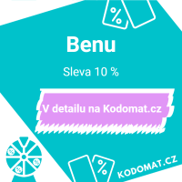 BENU slevový kód: Sleva 10 % - Náhled slevového kódu