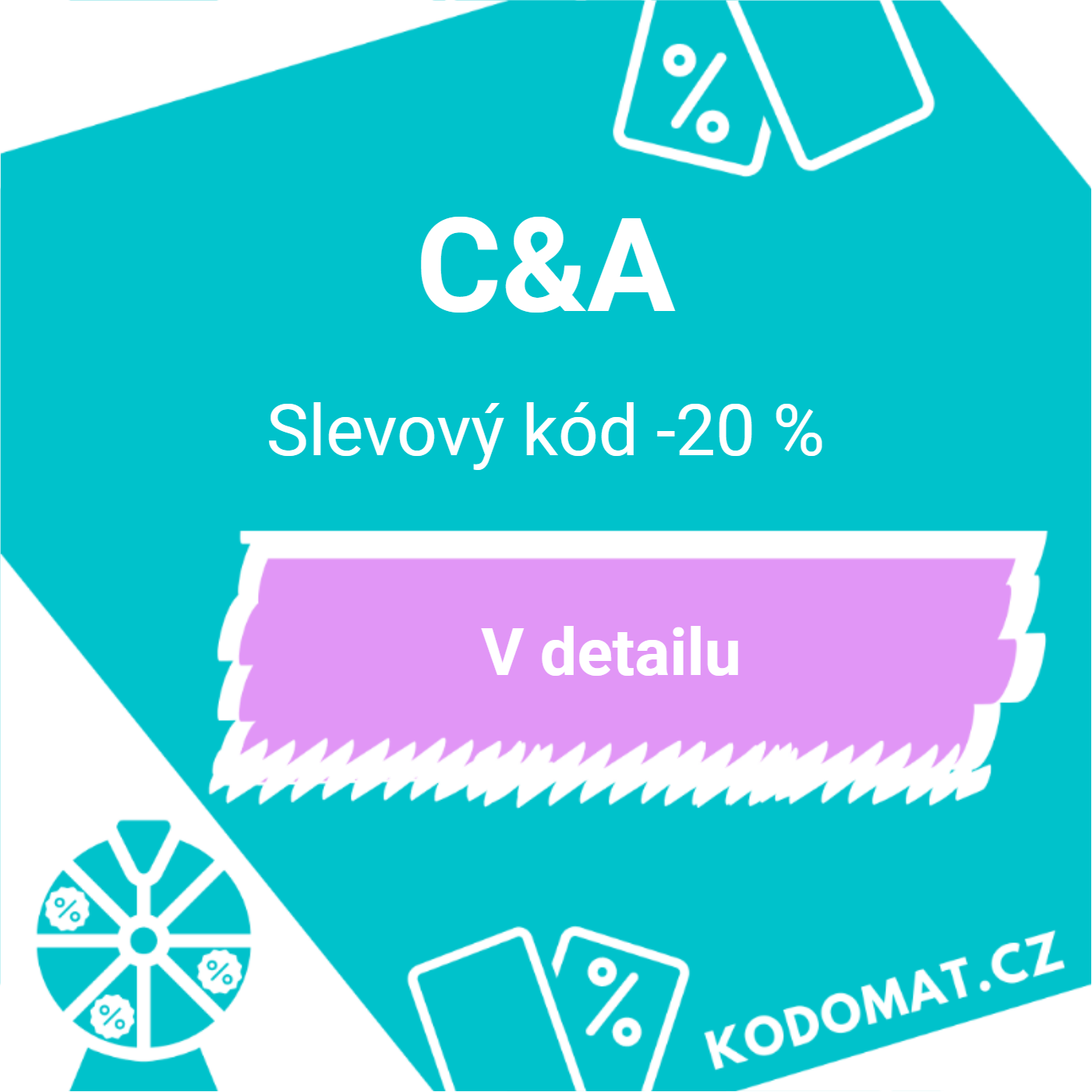 C&A sleva: Slevový kód -20 %