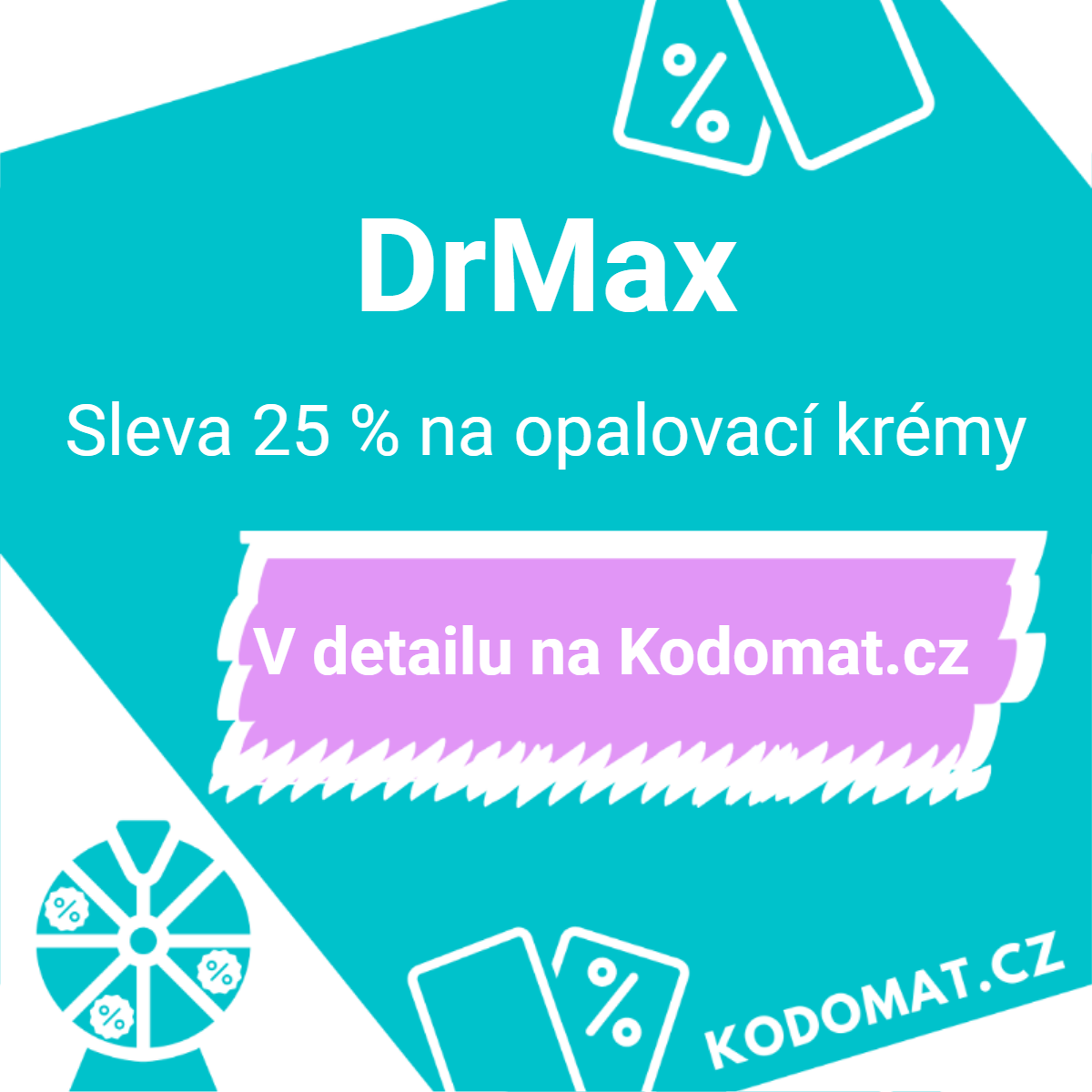Drmax slevový kód: Sleva 25 % na opalovací krémy a oleje