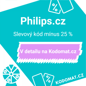 Philips sleva: Slevový kód mínus 25 % - Náhled slevového kódu
