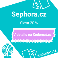 Sephora sleva: Sleva 20 % na nezlevněný sortiment - Náhled slevového kódu