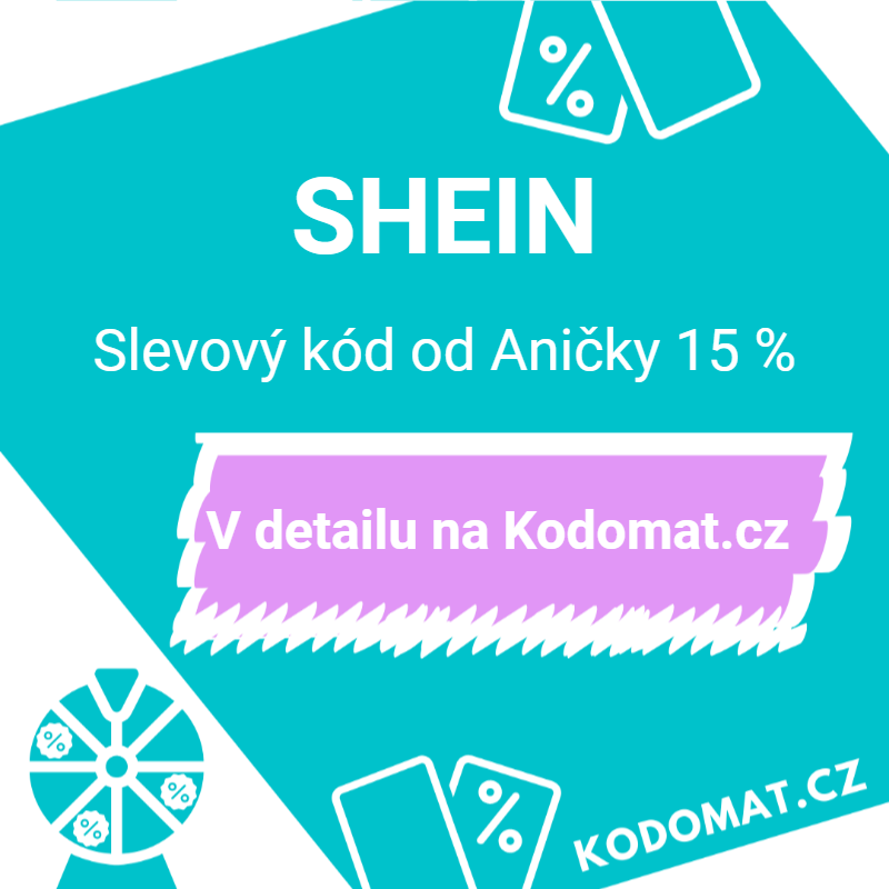 SHEIN sleva: Slevový kód od Aničky 15 %