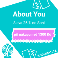 Slevový kód About You: Sleva 25 % od Soni - Náhled slevového kódu