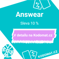 Slevový kód (kupón) Answear: Sleva 10 % - Náhled slevového kódu