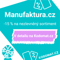 Slevový kód (kupón) Manufaktura: Sleva 15 % na nezlevněný sortiment - Náhled slevového kódu