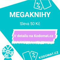 Slevový kód Megaknihy: Sleva 50 Kč - Náhled slevového kódu