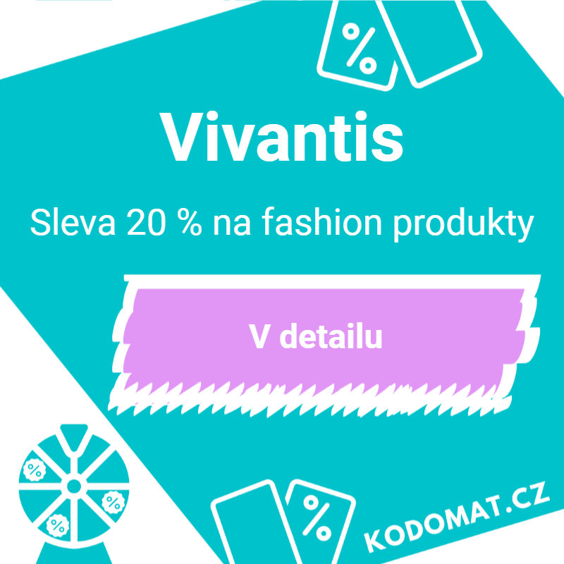 Slevový kód na e-shop VIVANTIS: Sleva 20 % zlevněné i nezlevněné fashion produkty