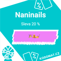 Slevový kód NaniNails pro všechny maminky: Sleva 20 % - Náhled slevového kódu