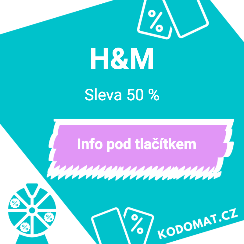 Slevový kód (kupón) H&M: Sleva 50 %