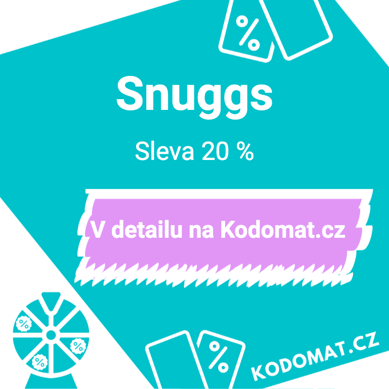 Slevový kód (kupón) Snuggs: Sleva 20 %