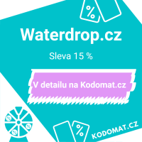 Waterdrop slevový kód: Sleva 15 % - Náhled slevového kódu